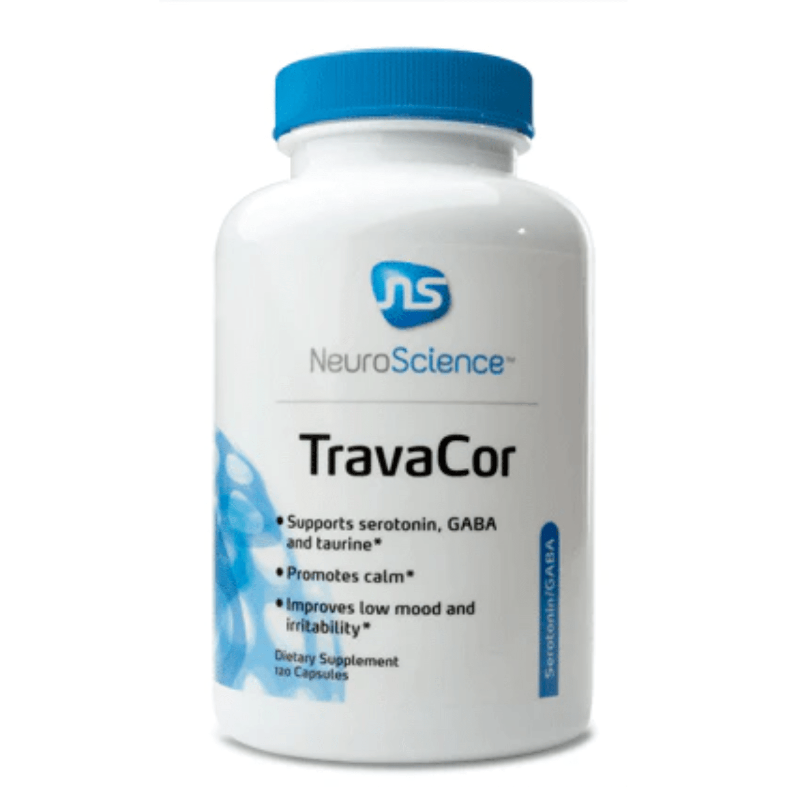 NeuroScience TravaCor with 5 - HTP & L - Theanine 120 Capsules - POWER FIT SHOP — Powering Preparedness, Health & Home