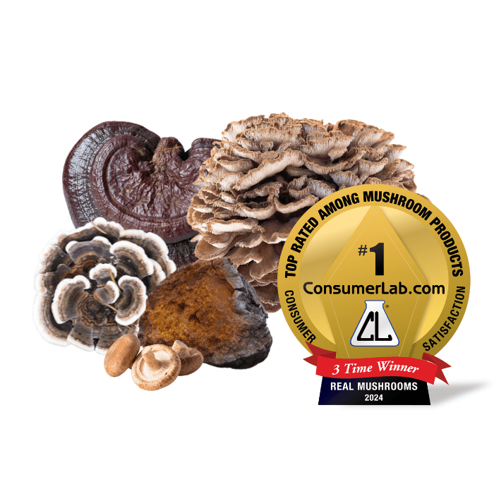 Real Mushrooms 5 - Defenders Mushroom Extract Powder 200 Capsules - POWER FIT SHOP — Powering Preparedness, Health &amp; Home