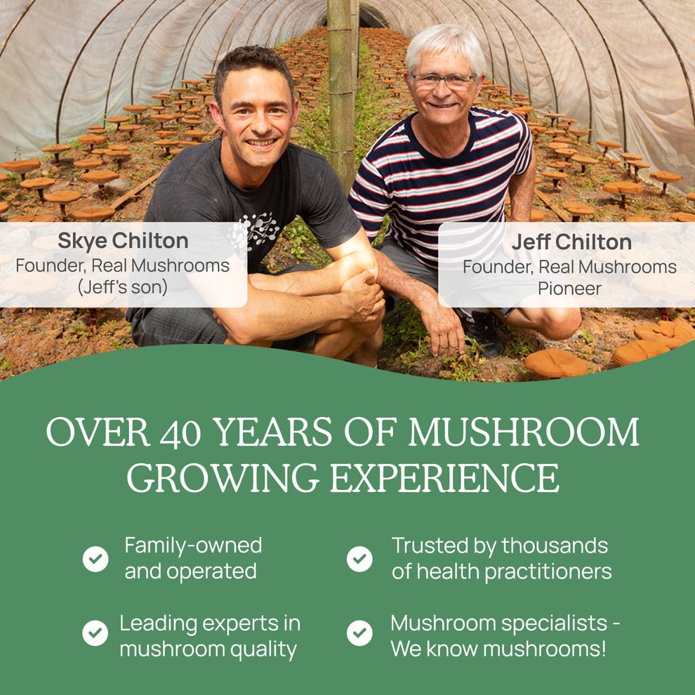 Real Mushrooms 5 - Defenders Mushroom Extract Powder 200 Capsules - POWER FIT SHOP — Powering Preparedness, Health &amp; Home