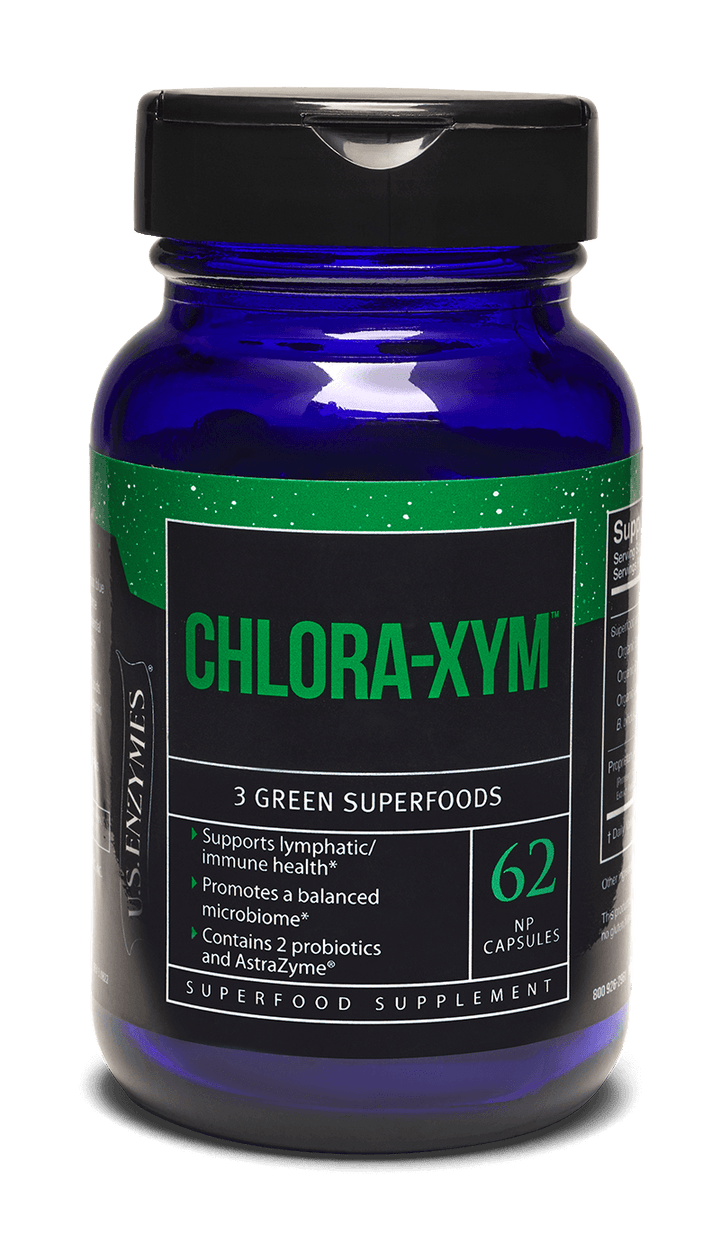 Master Supplements US Enzymes CHLORA - XYM 62 Caps Superfood Supplement - POWER FIT SHOP — Powering Preparedness, Health &amp; Home