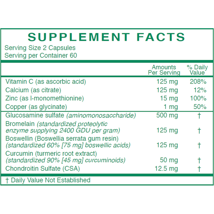 MHP Rx Vitamins for Human Arth 9 Joint Support with Glucosamine Sulfate, 120 capsules, supporting joint health and flexibility