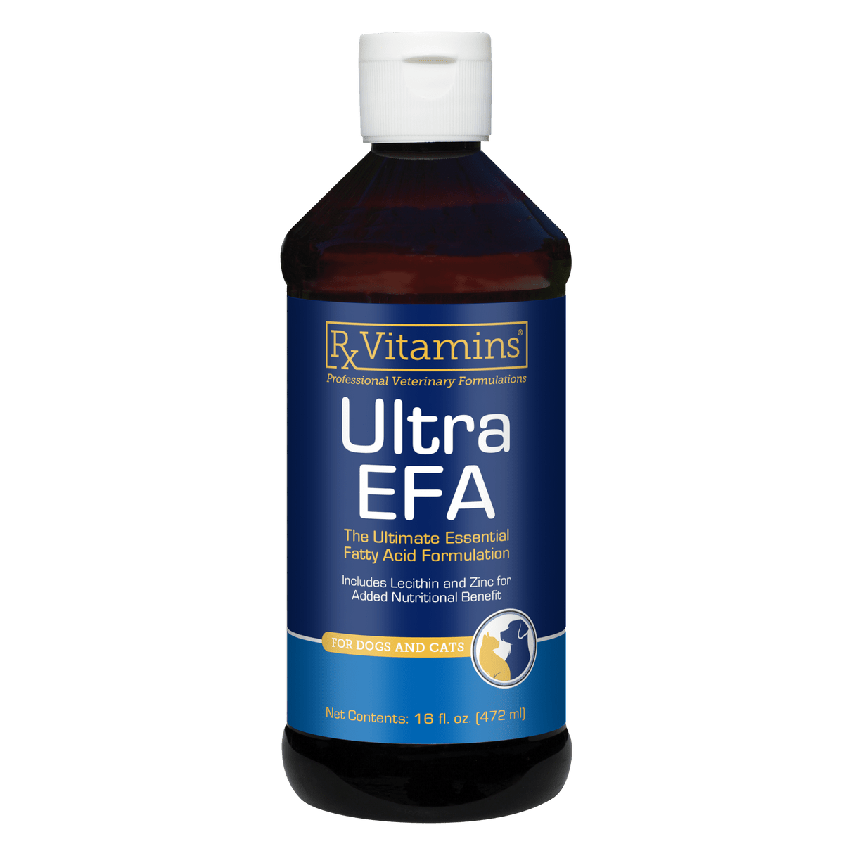 Rx Vitamins For Pets Ultra EFA Oil 16 Oz Fatty Acid for Dogs and Cats - POWER FIT SHOP — Powering Preparedness, Health & Home