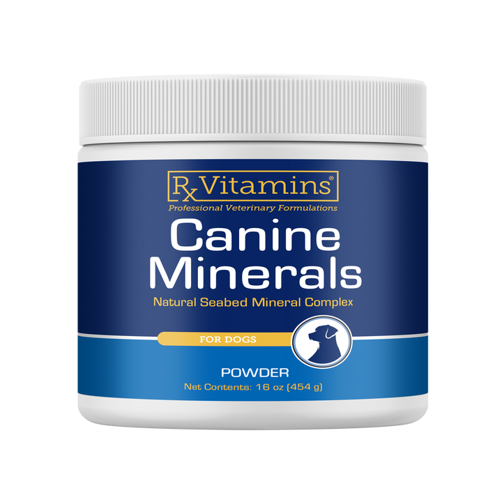 Rx Vitamins For Pets Canine Mineral Powder 454g Natural Sea Bed Mineral Complex for Dogs