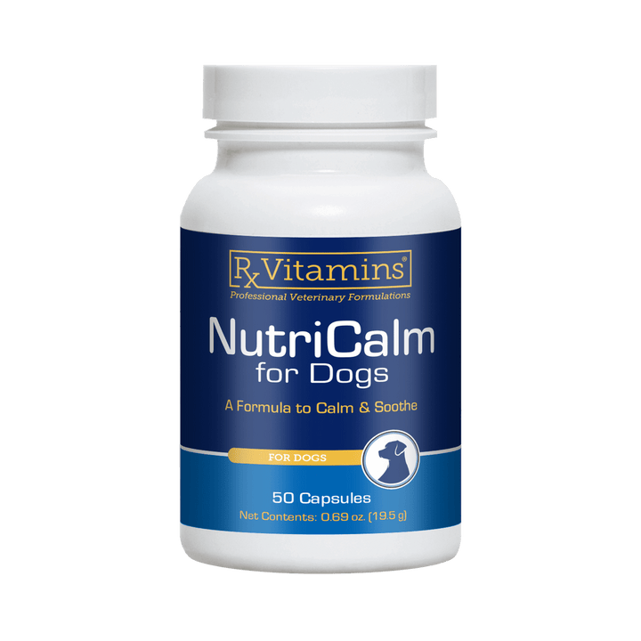Rx Vitamins For Pets NutriCalm Dietary Supplement for Dogs 50 Caps - POWER FIT SHOP — Powering Preparedness, Health &amp; Home
