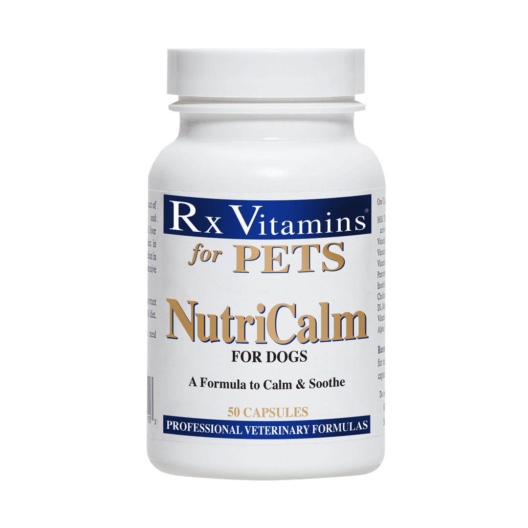 Rx Vitamins For Pets NutriCalm Dietary Supplement for Dogs 50 Caps - POWER FIT SHOP — Powering Preparedness, Health &amp; Home