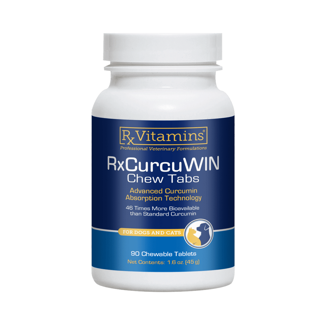 Rx Vitamins For Pets Rx CurcuWIN 90 Chewable Tablets For Cats and Dogs - POWER FIT SHOP — Powering Preparedness, Health &amp; Home
