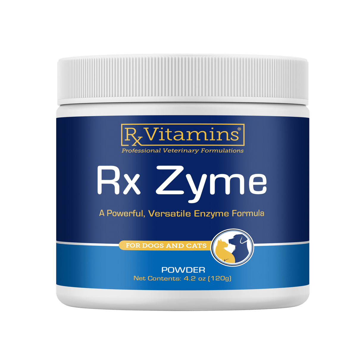 Rx Vitamins For Pets Rx Zyme Powder 120g Digestive for Dogs and Cats - POWER FIT SHOP — Powering Preparedness, Health & Home