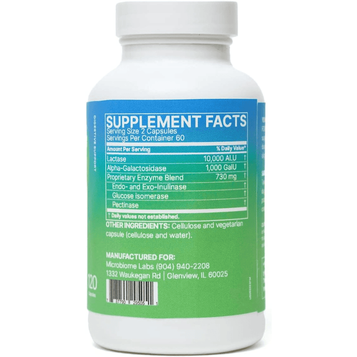 Microbiome Labs FODMate 120 Caps Supports Digestive Comfort and Relief - POWER FIT SHOP — Powering Preparedness, Health &amp; Home