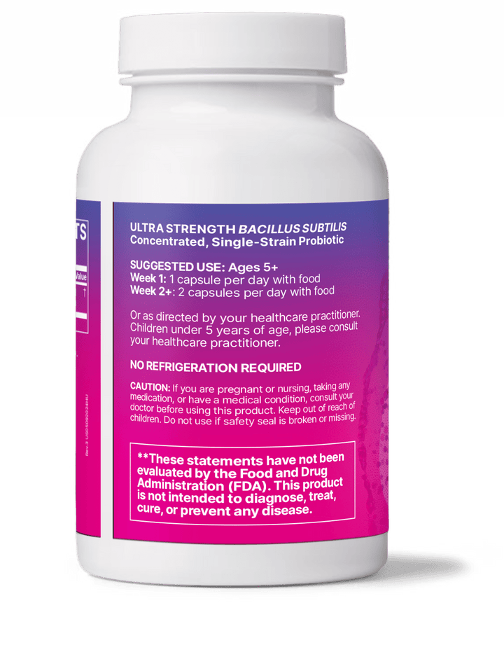 Microbiome Labs HU58 Probiotic 60 Caps Supports Microflora Balance - POWER FIT SHOP — Powering Preparedness, Health &amp; Home