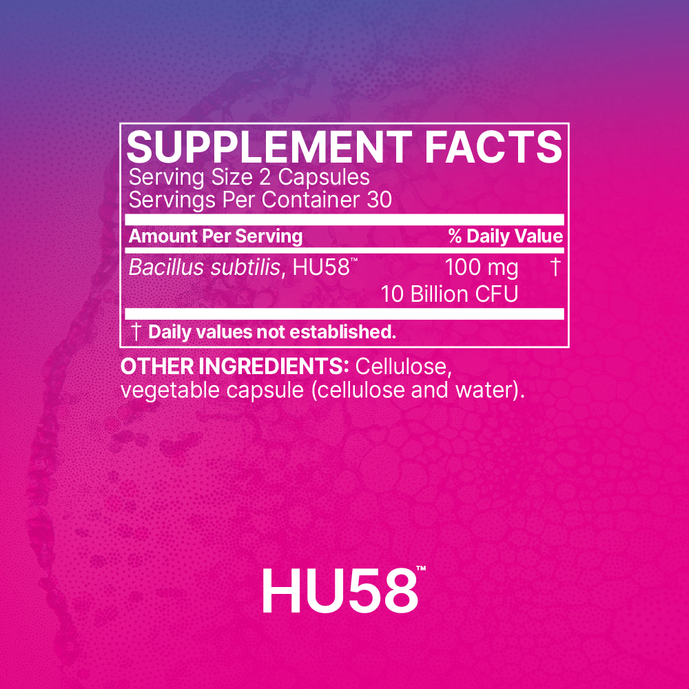 Microbiome Labs HU58 Probiotic 60 Caps Supports Microflora Balance - POWER FIT SHOP — Powering Preparedness, Health &amp; Home