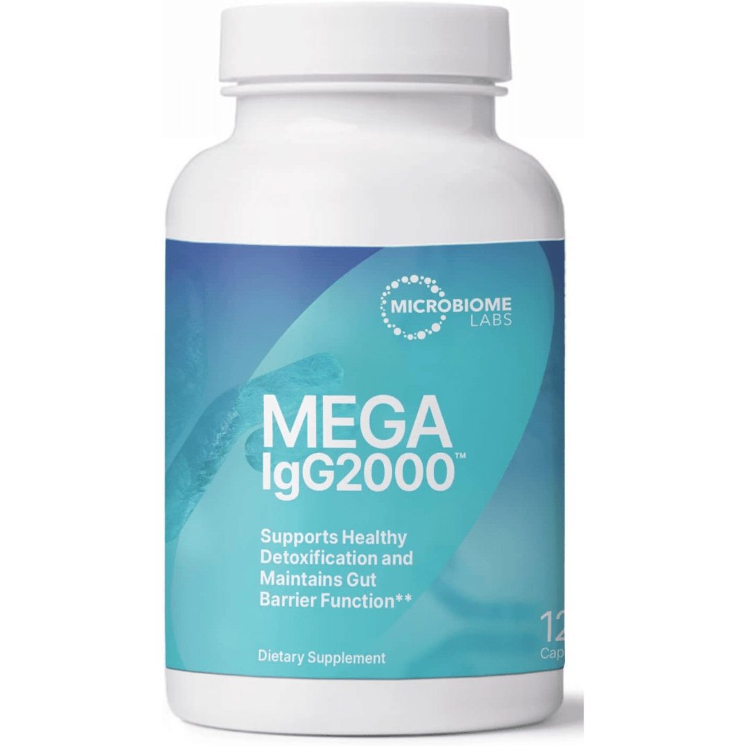 Microbiome Labs MegaIgG2000 120 Capsules Supports Healthy Digestion - POWER FIT SHOP — Powering Preparedness, Health &amp; Home