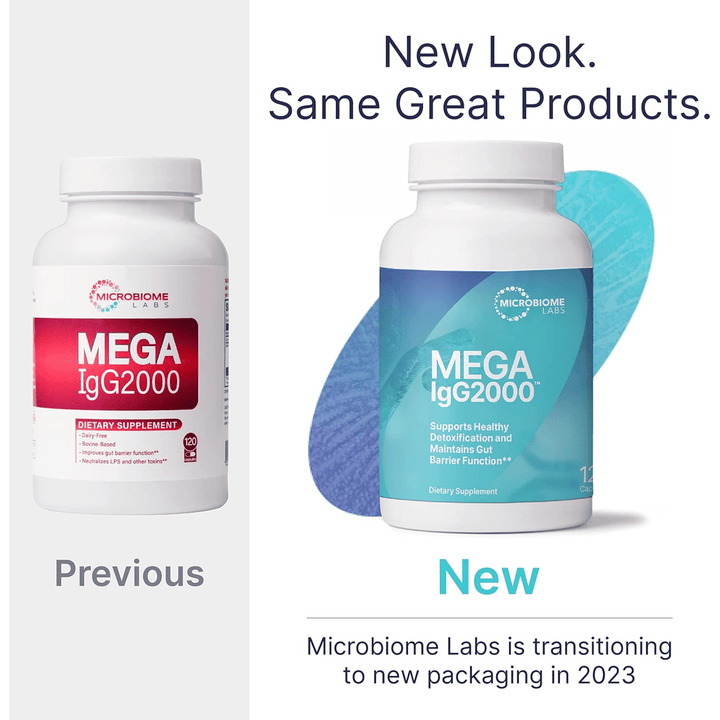 Microbiome Labs MegaIgG2000 120 Capsules Supports Healthy Digestion - POWER FIT SHOP — Powering Preparedness, Health &amp; Home