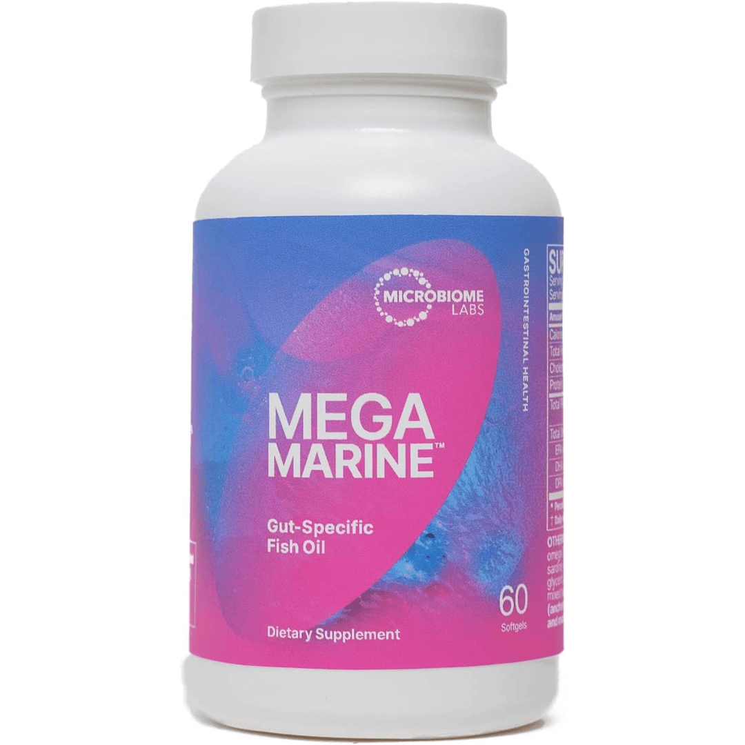 Microbiome Labs MegaMarine Gut - Specific Fish Oil 60 Softgels - POWER FIT SHOP — Powering Preparedness, Health &amp; Home