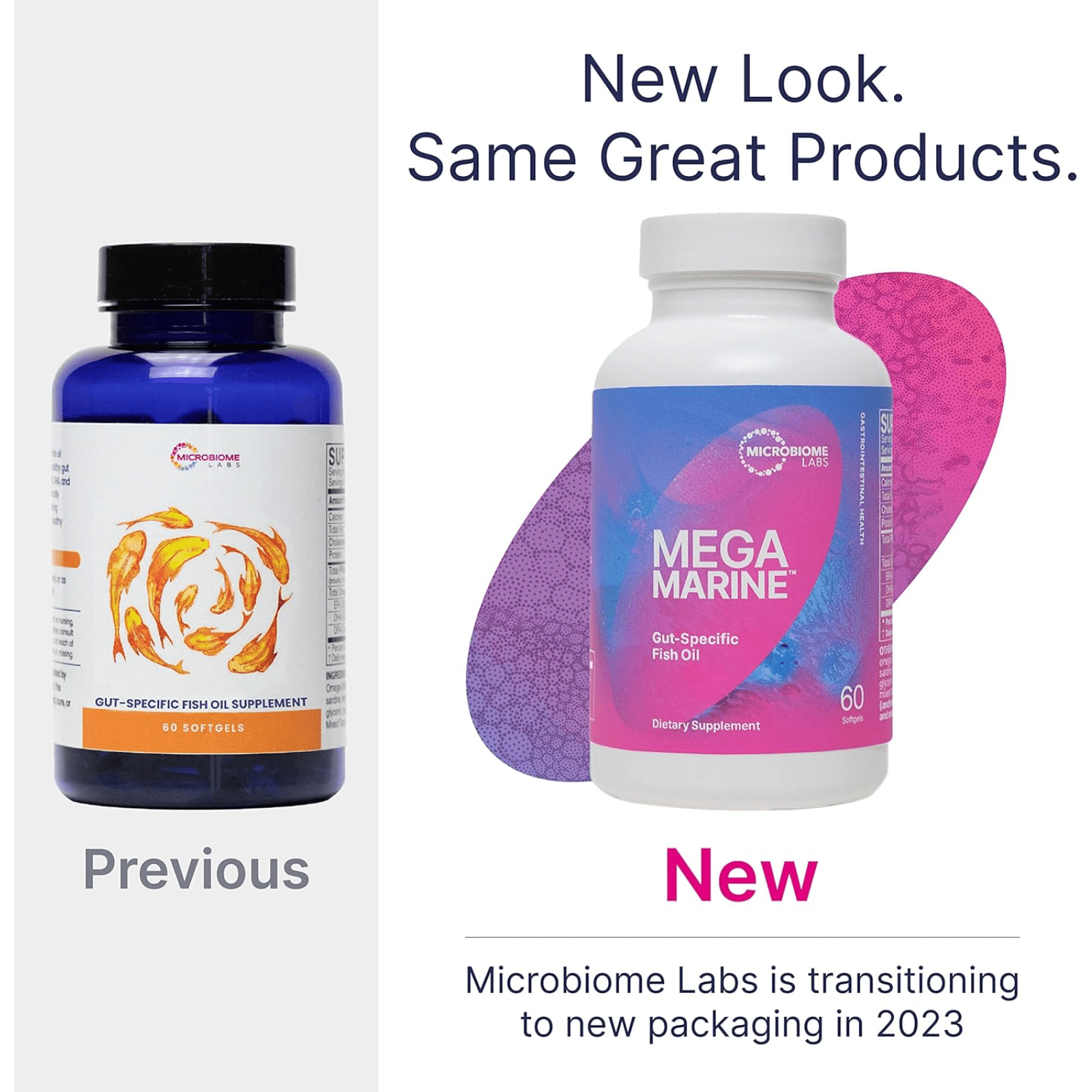 Microbiome Labs MegaMarine Gut - Specific Fish Oil 60 Softgels - POWER FIT SHOP — Powering Preparedness, Health & Home