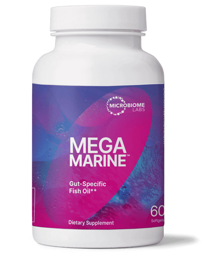 Microbiome Labs MegaMarine Gut - Specific Fish Oil 60 Softgels - POWER FIT SHOP — Powering Preparedness, Health &amp; Home