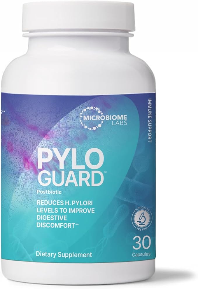 Microbiome Labs PyloGuard 30 Capsules Supports H Pylori Balance - POWER FIT SHOP — Powering Preparedness, Health & Home