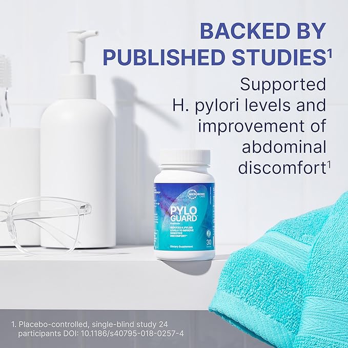 Microbiome Labs PyloGuard 30 Capsules Supports H Pylori Balance - POWER FIT SHOP — Powering Preparedness, Health &amp; Home