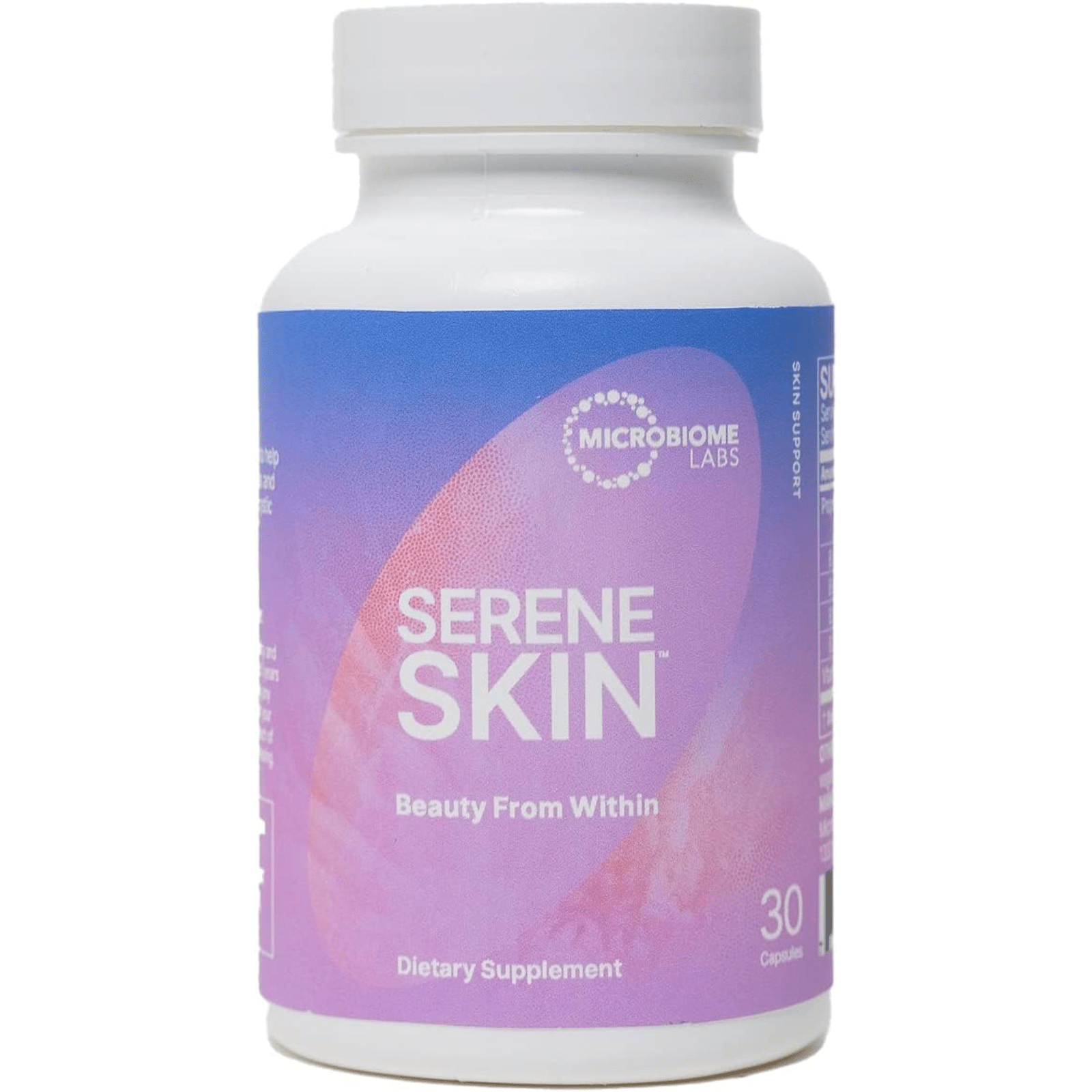 Microbiome Labs SereneSkin Probiotic 30 Caps For Clear Healthy Skin - POWER FIT SHOP — Powering Preparedness, Health & Home