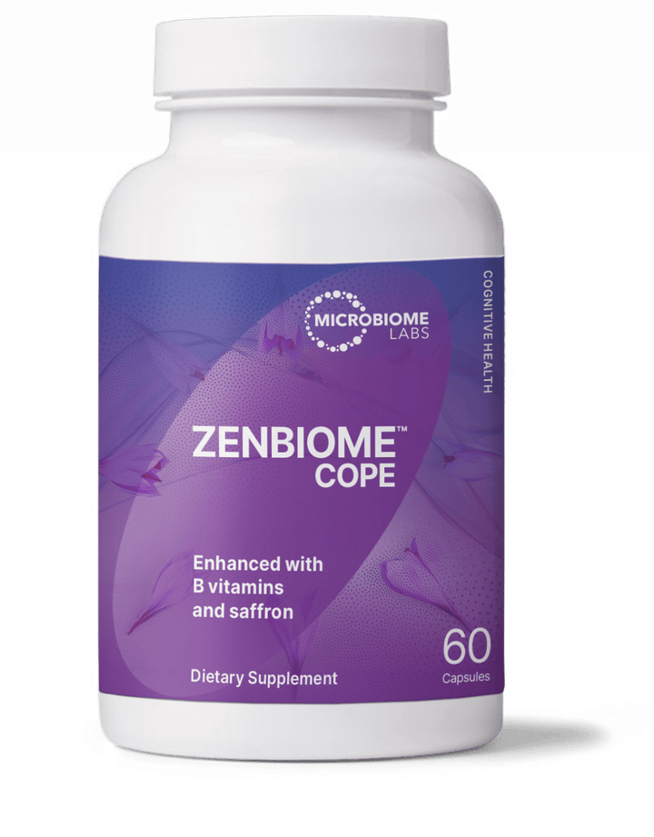 Microbiome Labs ZenBiome Cope Probiotic &amp; Botanical Dietary Supplement 60 Caps - POWER FIT SHOP — Powering Preparedness, Health &amp; Home