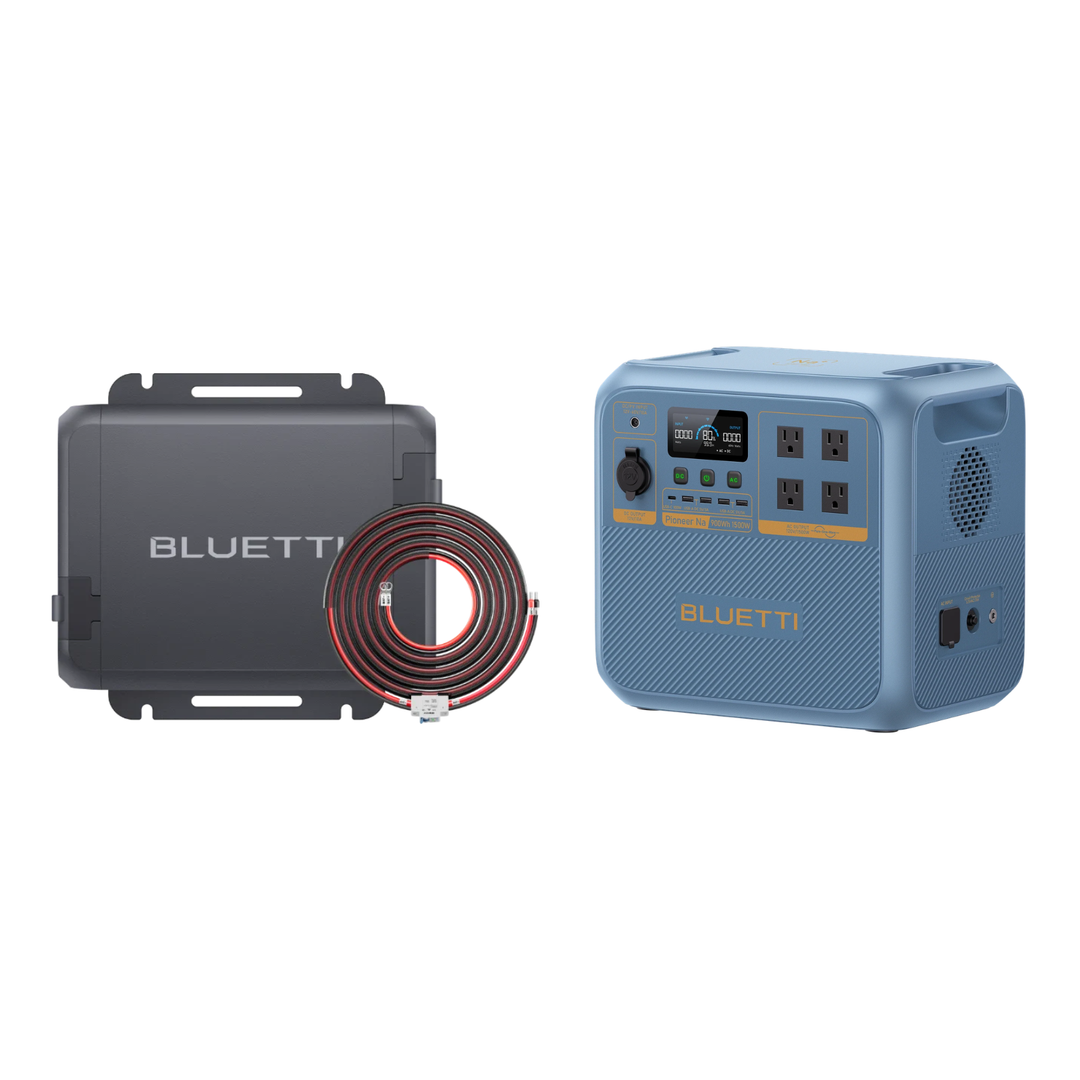 Bluetti Pioneer Na Solar Ready Power Station + Charger 1 Alternator Charger