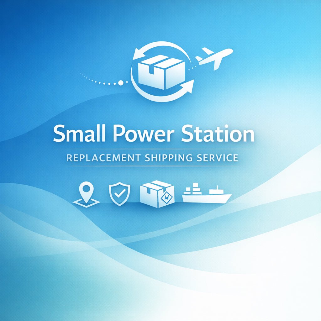 Replacement Shipping Service - Small Power Stations $600 – $2500 (U.S. Islands & Remote Regions) - POWER FIT SHOP — Powering Preparedness, Health & Home