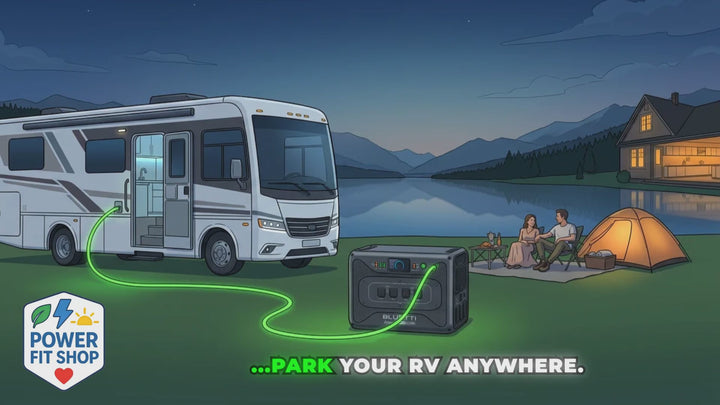 BLUETTI Apex 300 Portable Power Station 2765Wh — Remote Power, RV Ready, Storm Backup