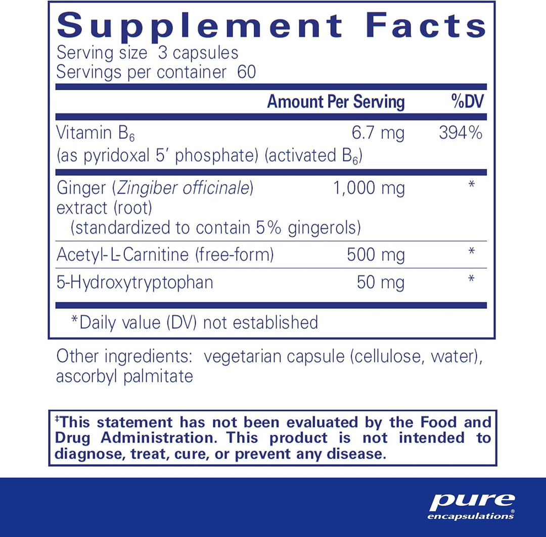 Pure Encapsulations MotilPro supplement bottle with 180 capsules, supporting healthy gut motility and immune function.