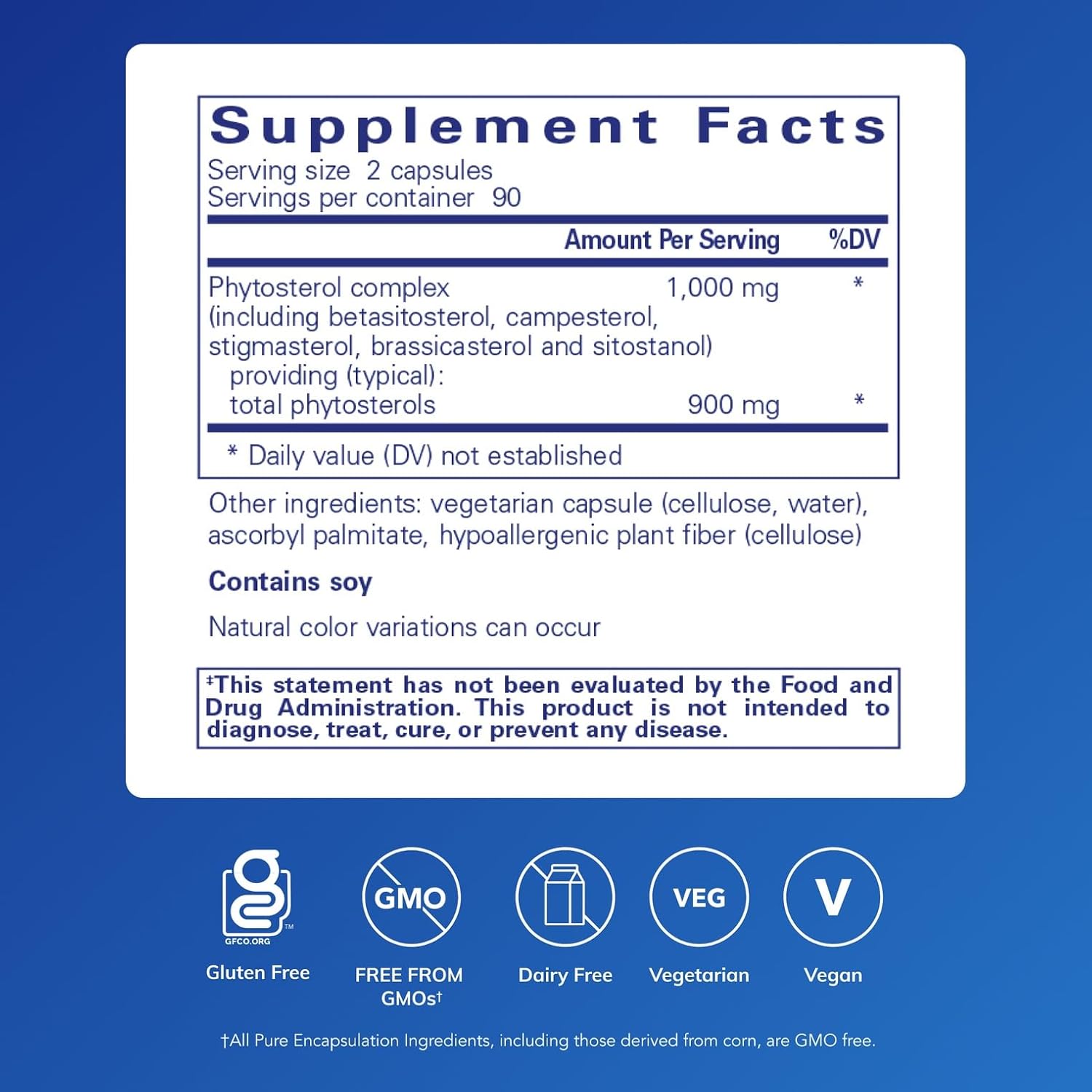 Pure Encapsulations CholestePure dietary supplement bottle with 180 capsules supporting heart function and cardiovascular health.