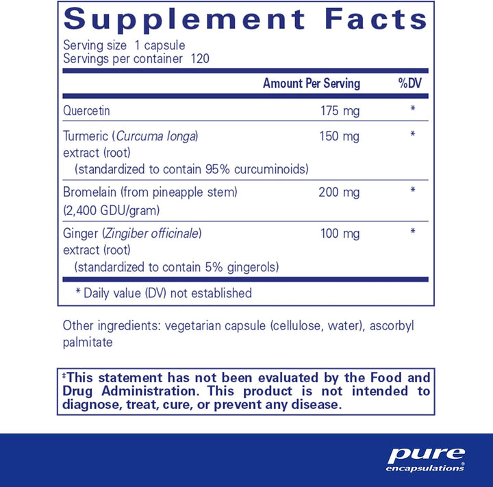 Pure Encapsulations A.I. Formula supplement in 120 capsules, a nutrient-rich supplement supporting immune response.