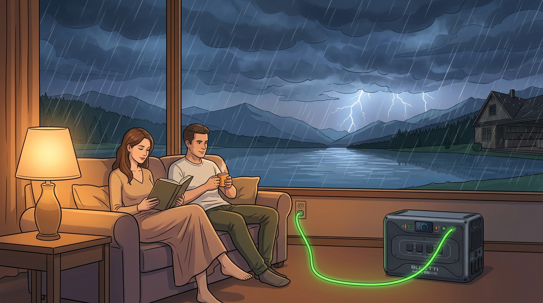 BLUETTI Apex 300 Portable Power Station 2765Wh — Remote Power, RV Ready, Storm Backup