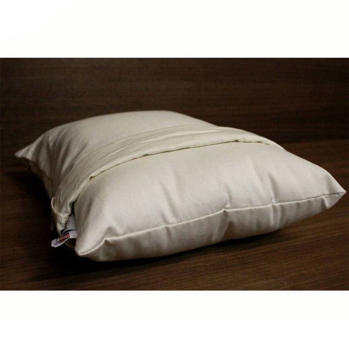Soaring Heart firm organic wool pillow for kids, natural comfort, 14x20 inches, ideal for travel and restful sleep