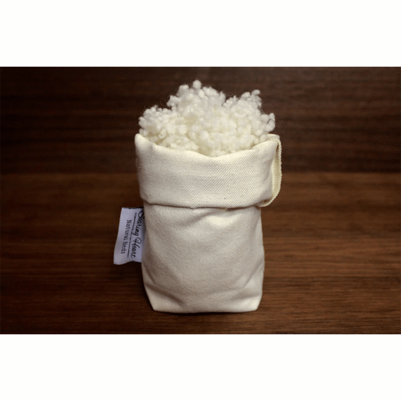Soaring Heart Wool Bolus by the Ounce, 3 oz natural fiber, soft and plush wool bolus for crafting or fiber arts.