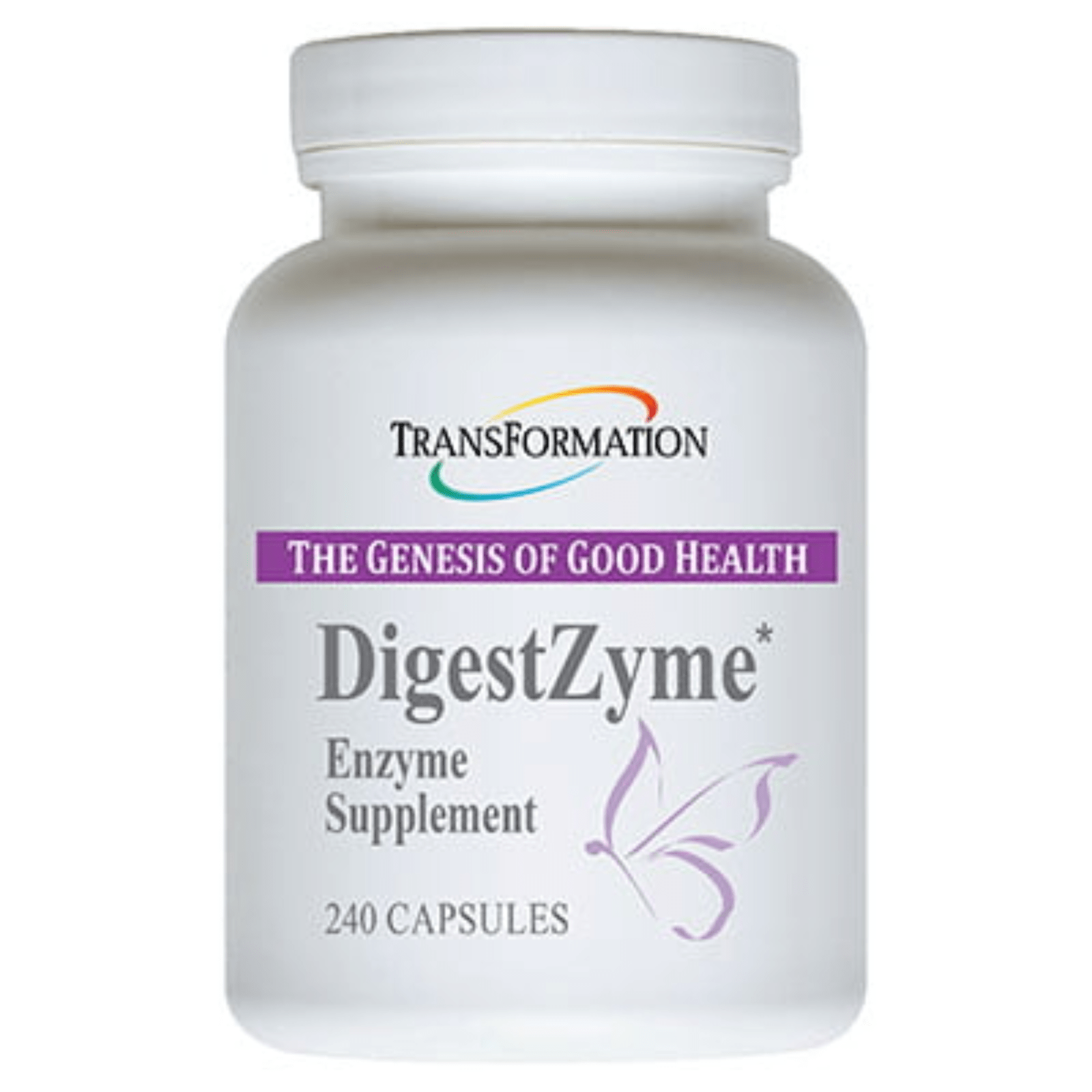 Transformation Enzymes children's digestive support bundle with enzyme supplement bottles and packaging for digestive health.