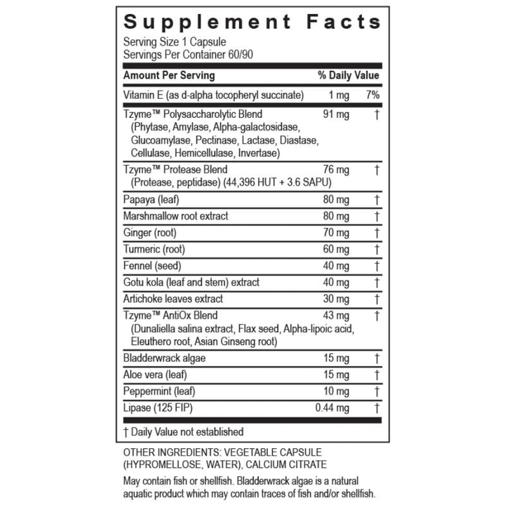 Transformation Enzymes Gastro Support 90 Capsules 40043 - POWER FIT SHOP — Powering Preparedness, Health &amp; Home