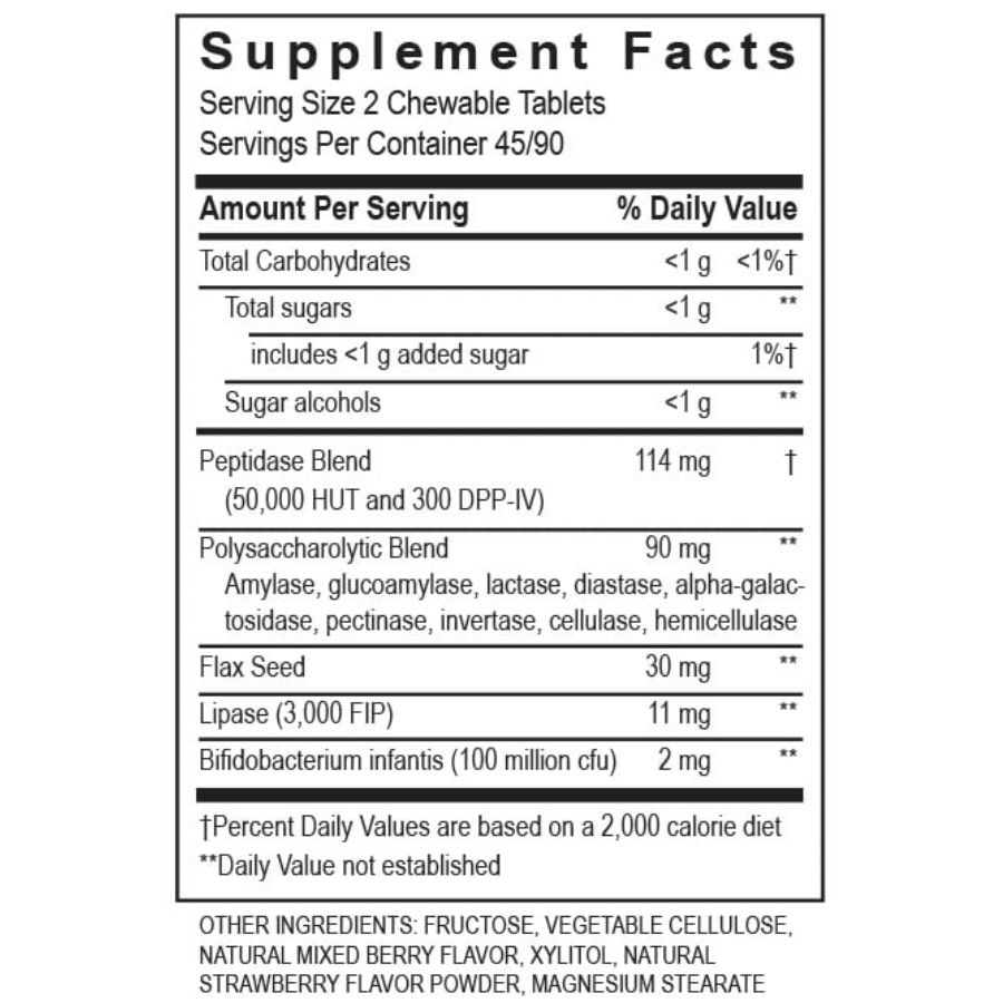 Transformation Enzymes Kidz Digest Chewable Enzyme Support 180 Caps 70025 - POWER FIT SHOP — Powering Preparedness, Health & Home