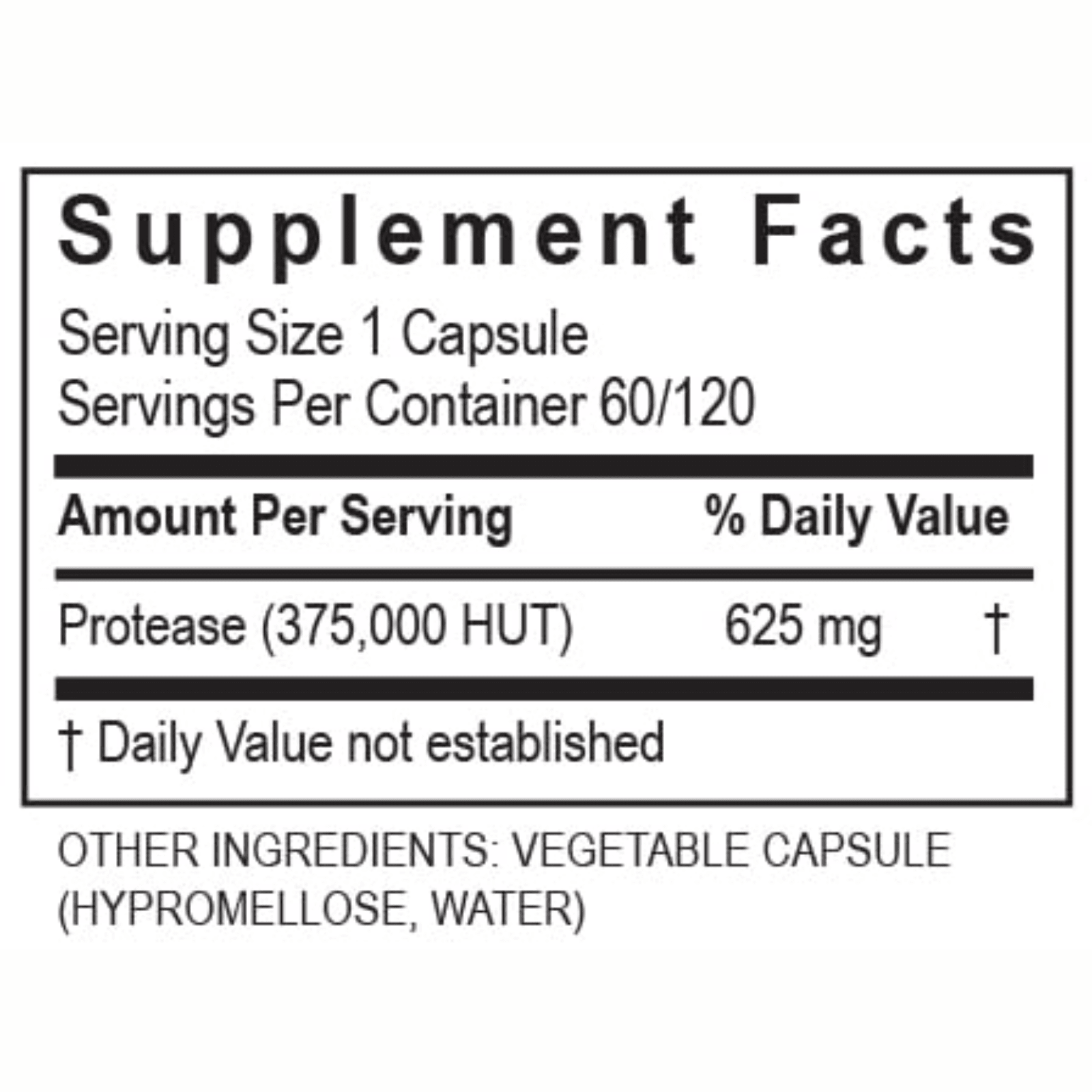 Transformation Enzymes Protease 375K Systemic Balance 60 Caps 40091 - POWER FIT SHOP — Powering Preparedness, Health & Home