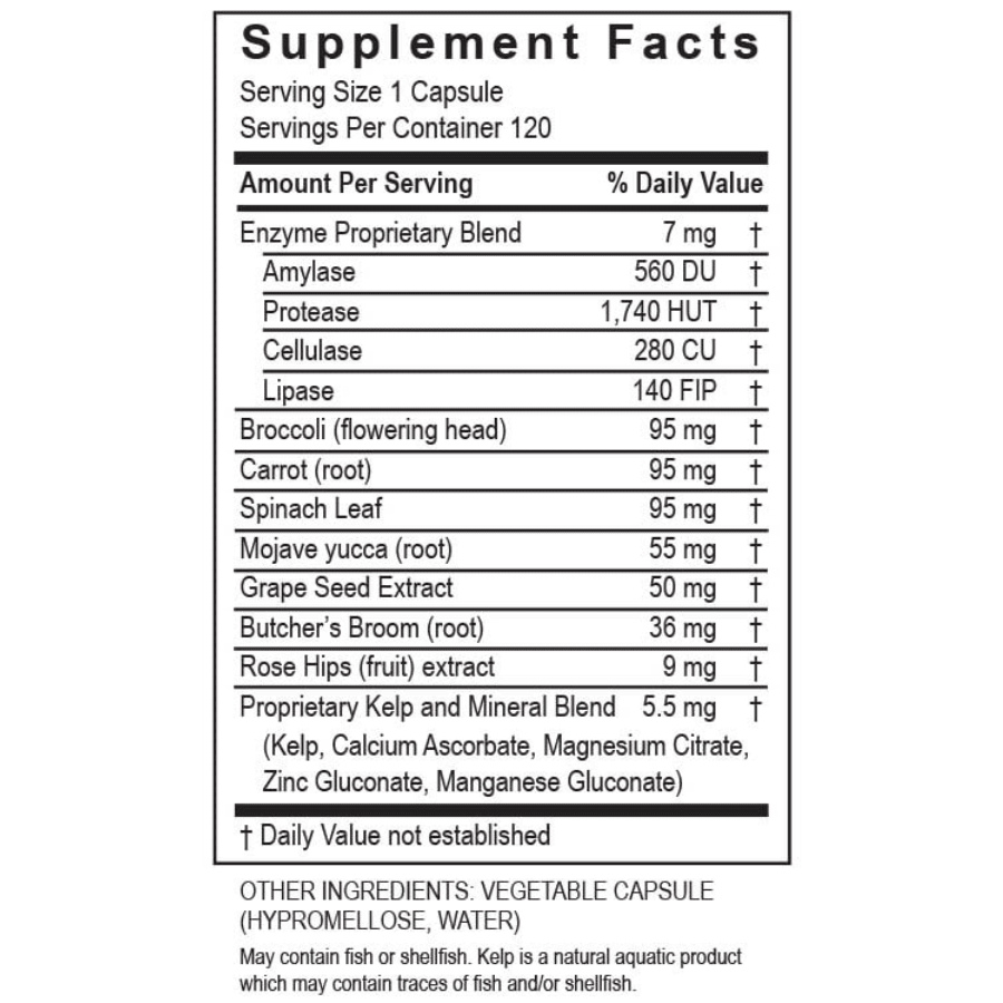 Transformation Enzymes ReleaseZyme Healthy Digestive Balance 120 Caps 10145 - POWER FIT SHOP — Powering Preparedness, Health & Home