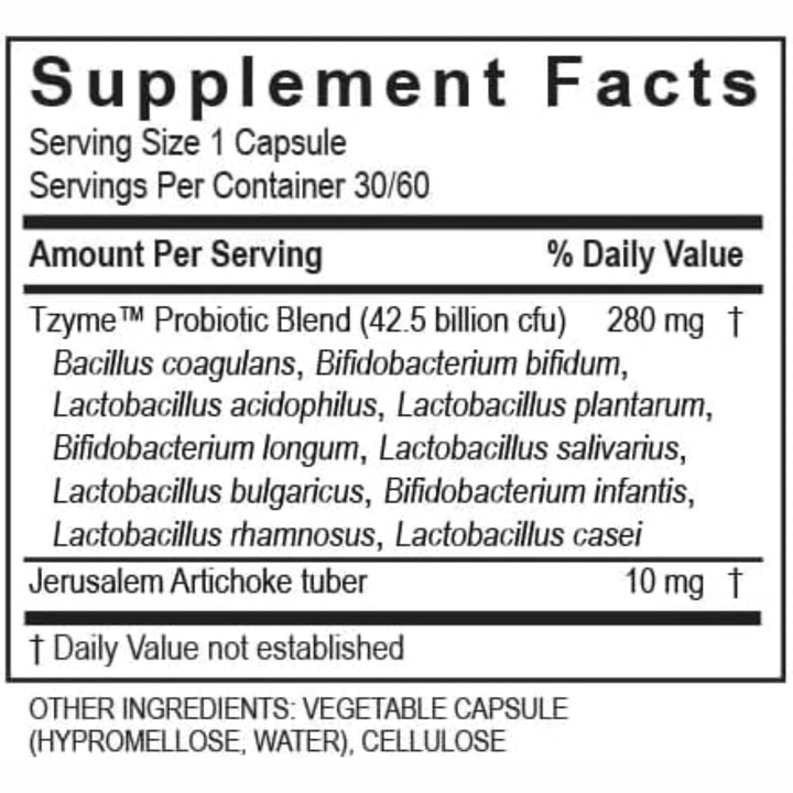 Transformation Enzymes Probiotic 42.5 Digestive Health 60 Capsules 40076 - POWER FIT SHOP — Powering Preparedness, Health &amp; Home