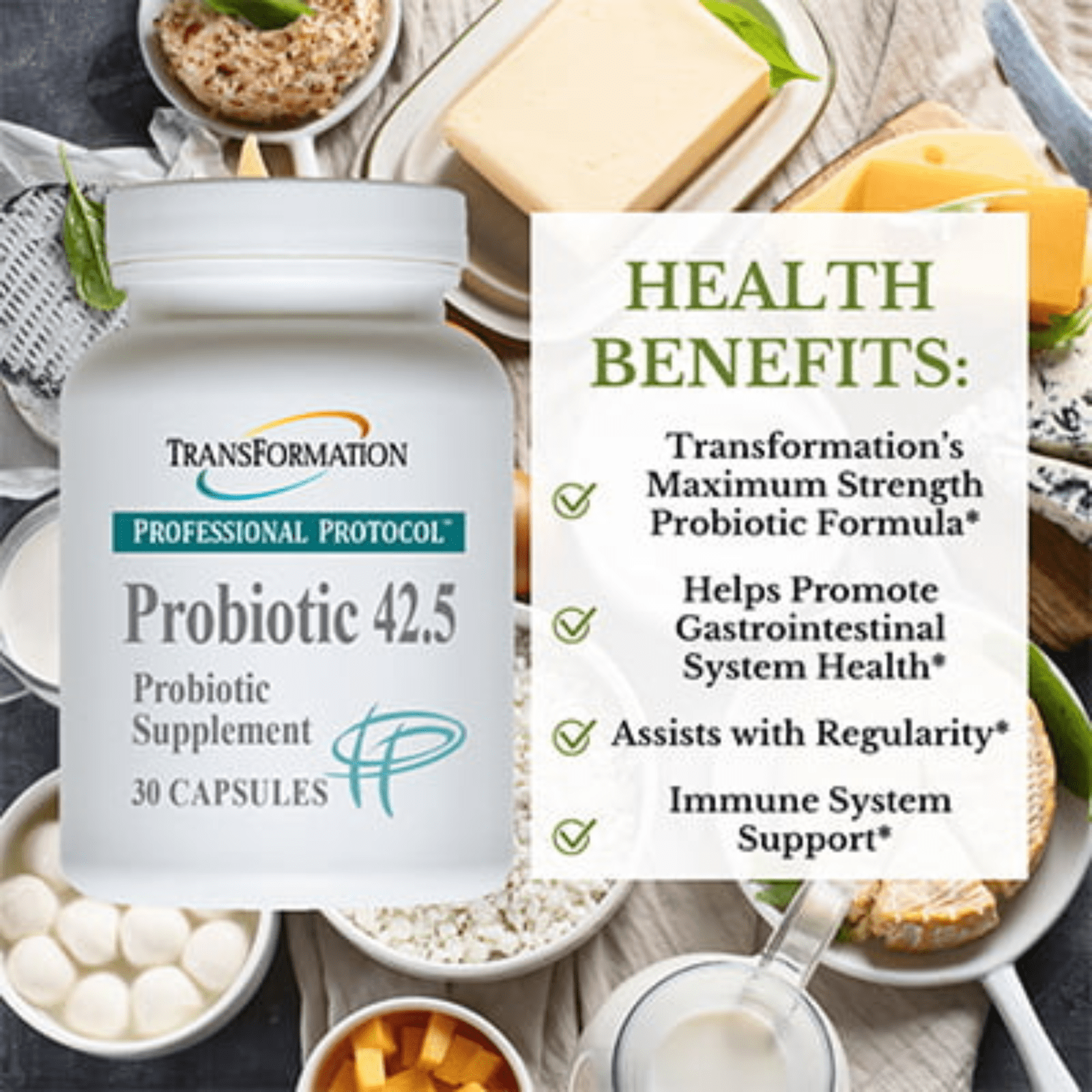 Transformation Enzymes Probiotic 42.5 Support Digestive Health 30 Caps 40075 - POWER FIT SHOP — Powering Preparedness, Health & Home