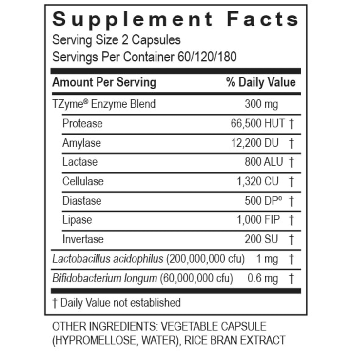 Transformation Enzymes supplement bundle with DigestZyme, PureZyme, Plantadophilus, and CalmZyme for digestive health support.