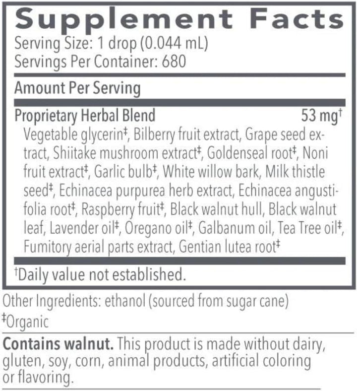 Biocidin Botanical Formulas Biocidin Liquid Digestive Microbiome Support 30 mL - POWER FIT SHOP — Powering Preparedness, Health &amp; Home
