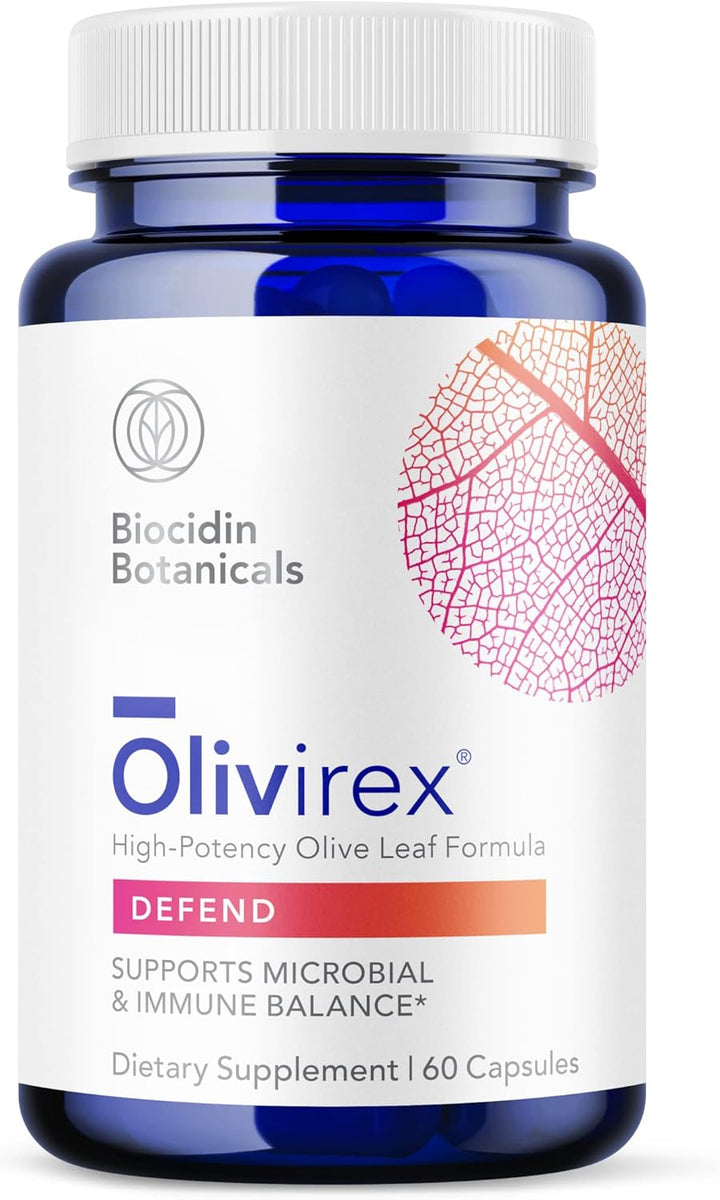 Biocidin Botanical Formulas Olivirex Herbal Immune Support 60 Capsules - POWER FIT SHOP — Powering Preparedness, Health &amp; Home