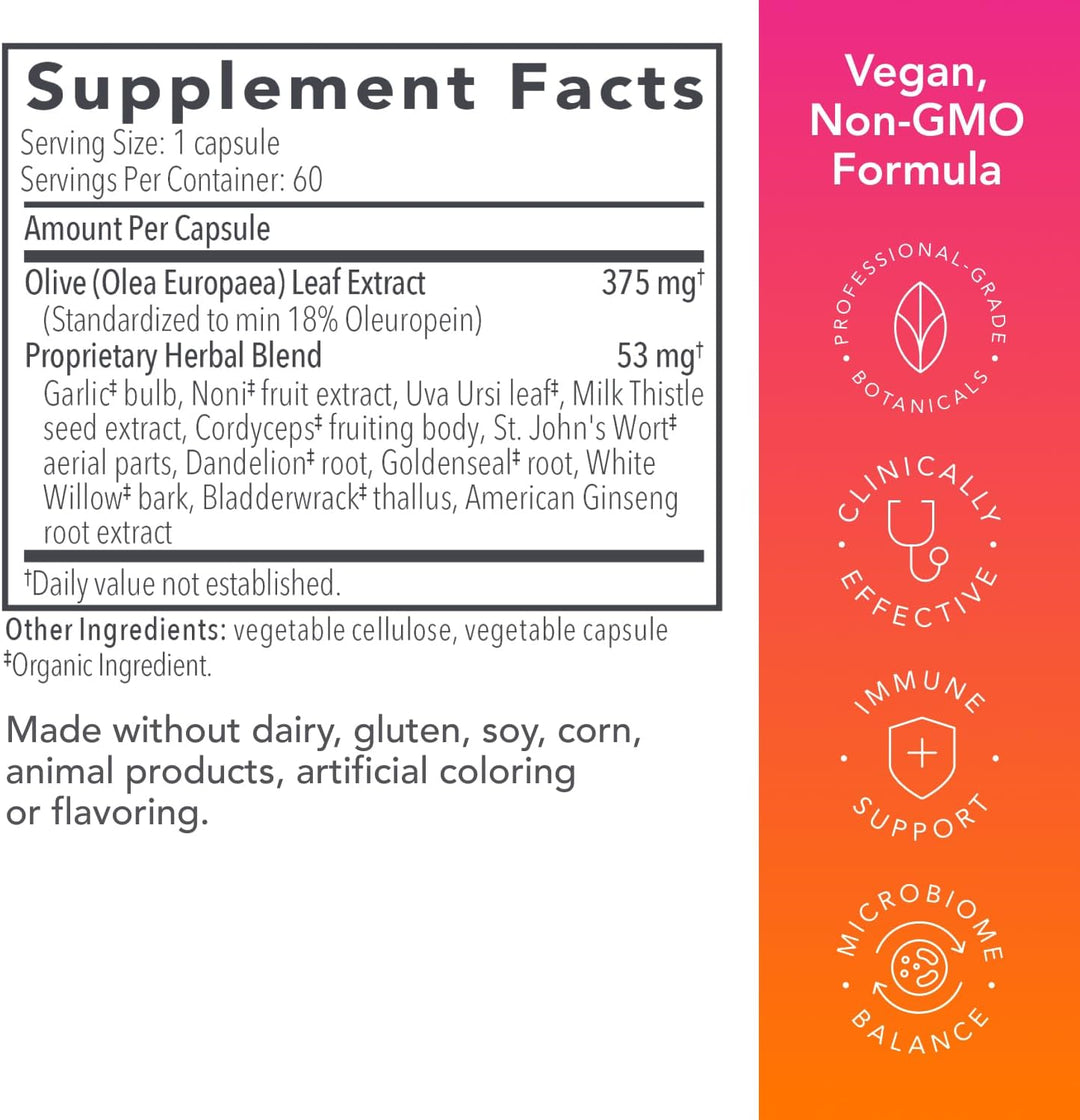 Biocidin Botanical Formulas Olivirex Herbal Immune Support 60 Capsules - POWER FIT SHOP — Powering Preparedness, Health &amp; Home