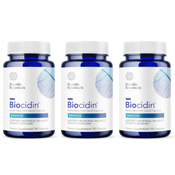 Biocidin Support Microbial Balance &amp; Gut Health Oil Formula 90 Caps 3 PACK - POWER FIT SHOP — Powering Preparedness, Health &amp; Home