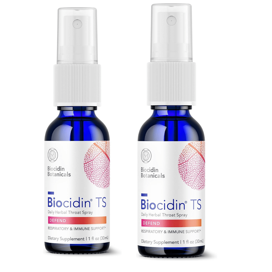 Biocidin TS Throat Spray to Promote Daily Wellness Seasonal Support 1 Oz 2 PACK - POWER FIT SHOP — Powering Preparedness, Health & Home