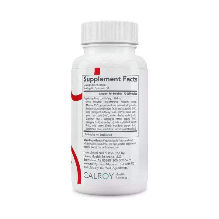 Calroy Arterosil HP dietary supplement bottle with 60 capsules for vascular support and endothelial health, branded WEBMHP.