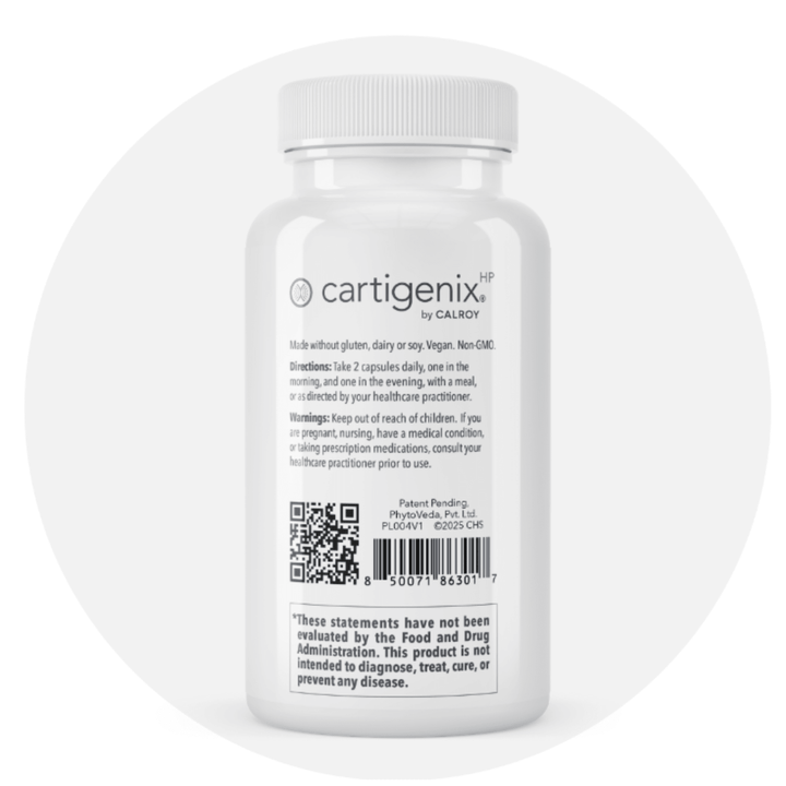 Calroy Health Sciences Cartigenix HP Joint Mobility Support 60 Vegan Capsules - POWER FIT SHOP — Powering Preparedness, Health &amp; Home