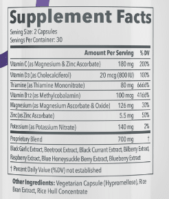 Calroy Vascanox HP dietary supplement bottles with 60 capsules, supports nitric oxide production and healthy circulation.