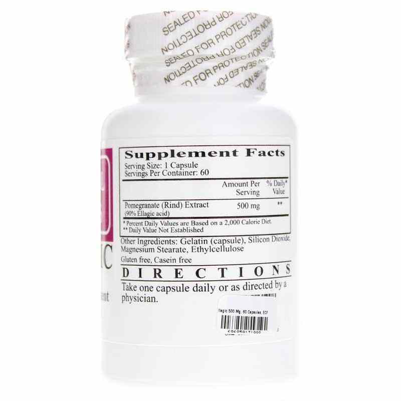 Ecological Formulas Ellagic 500 mg Support Natural Antioxidant 60 Caps - POWER FIT SHOP — Powering Preparedness, Health & Home