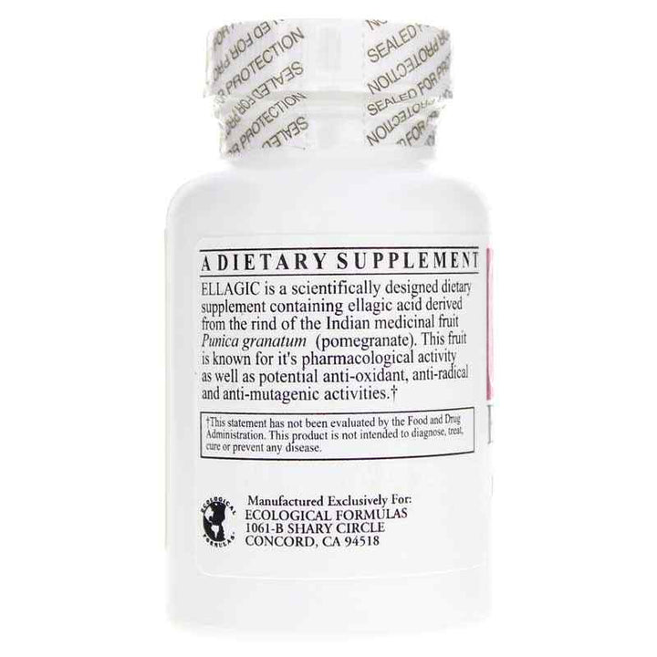 Ecological Formulas Ellagic 500 mg Support Natural Antioxidant 60 Caps - POWER FIT SHOP — Powering Preparedness, Health &amp; Home